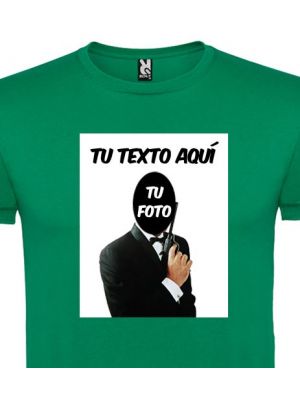 Camisetas despedida hombre despedida agente secreto hombre y unisex 100% algodÃ³n para personalizar vista 1