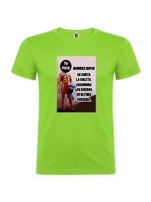 Camisetas despedida hombre de manga corta torero 100% algodÃ³n vista 1