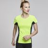 Camisetas técnicas roly shangai mujer de poliéster vista 1