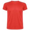 Camisetas técnicas roly sepang de poliéster rojo vista 1