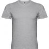 Camisetas manga corta roly samoyedo de 100% algodón gris vigoré con publicidad vista 1