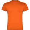 Camisetas manga corta roly teckel de 100% algodón naranja con logo vista 1