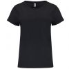 Camisetas manga corta roly cies de 100% algodón negro vista 1