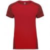Camisetas técnicas roly zolder mujer de poliéster rojo rojo vigore vista 1