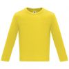 Camisetas manga larga roly baby ls de 100% algodón amarillo vista 1