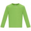Camisetas manga larga roly baby ls de 100% algodón verde oasis vista 1