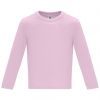 Camisetas manga larga roly baby ls de 100% algodón rosa claro vista 1