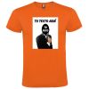 Camisetas despedida hombre despedida agente secreto hombre y unisex 100% algodón naranja para personalizar vista 1