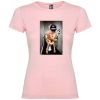 Camisetas despedida mujer para despedida de soltera con diseño chica wc 100% algodón rosa claro para personalizar vista 1