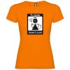 Camisetas despedida mujer de despedida para mujer con señal insert coin 100% algodón naranja para personalizar vista 1
