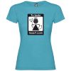 Camisetas despedida mujer de despedida para mujer con señal insert coin 100% algodón turquesa para personalizar vista 1