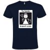Camisetas despedida hombre diseño insert coin 100% algodón azul marino para personalizar vista 1