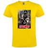 Camisetas despedida hombre para novios con diseño de cazador 100% algodón amarillo con impresión vista 1