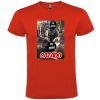 Camisetas despedida hombre para novios con diseño de cazador 100% algodón rojo con impresión vista 1