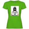 Camisetas despedida mujer para fiestas de despedida con diseño de fugitiva 100% algodón verde grass para personalizar vista 1