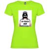 Camisetas despedida mujer para fiestas de despedida con diseño de fugitiva 100% algodón verde oasis para personalizar vista 1