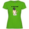 Diseños despedida mujer con estampación de novia con bate para mujer en ve verde grass con impresión vista 1