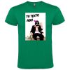 Camisetas despedida hombre de fiesta con foto de borracho 100% algodón verde para personalizar vista 1