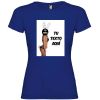 Camisetas despedida mujer de fiestas con tu foto diseño de conejita 100% algodón royal con impresión vista 1