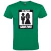 Camisetas despedida hombre manga corta game over 100% algodón verde vista 1