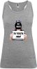 camiseta de tirantes de despedida diseño fugitiva para mujer en color gris vigoré vista 1