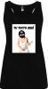 Camisetas despedida mujer de tirantes para despedida con diseño de novia con bate 100% algodón negro para personalizar vista 1