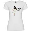 Camiseta blanca de despedida de soltera novia a la fuga con tu foto con impresiÃ³n vista 1