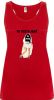 camiseta de tirantes de despedida novia zapatillas para mujer en color rojo para personalizar vista 1