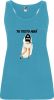 camiseta de tirantes de despedida novia zapatillas para mujer en color turquesa para personalizar vista 1