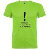 Camisetas despedida hombre de despedida en color 100% algodón verde oasis vista 1